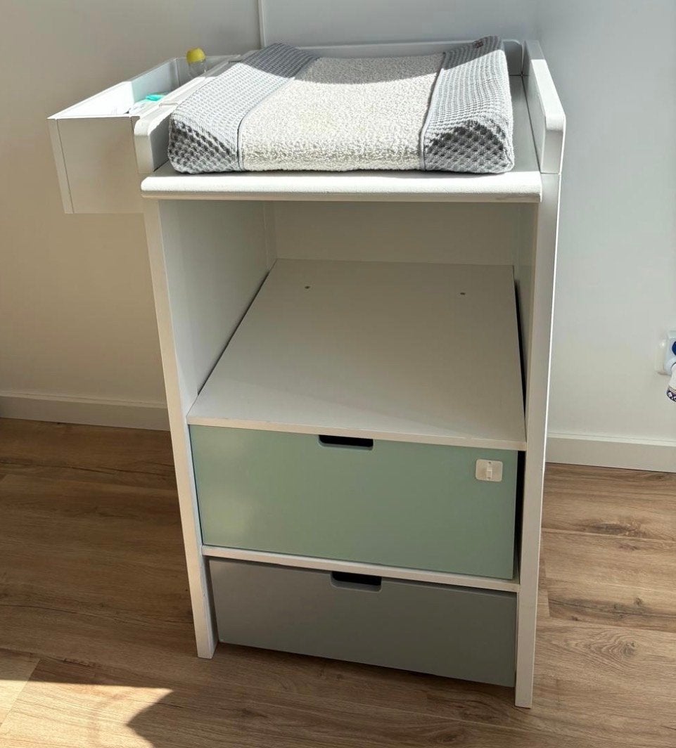 Bopita Commode met aankleedkussen en hoezen, Kinderen en Baby's, Gebruikt, 50 tot 70 cm, Ophalen of Verzenden, 75 tot 100 cm