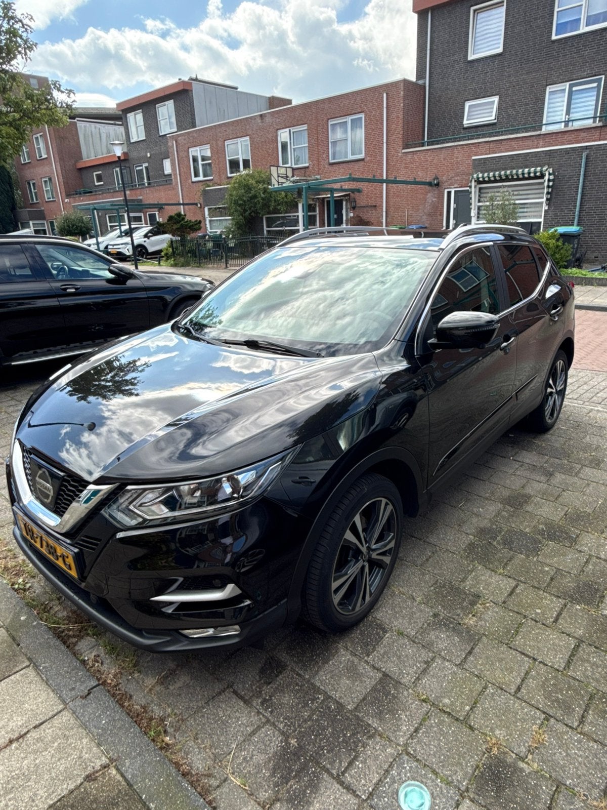 Nissan Qashqai 1.2 Dig-t 85KW 2WD CVT 2018 Zwart, Auto's, Automaat, 680 kg, 4 cilinders, Zwart