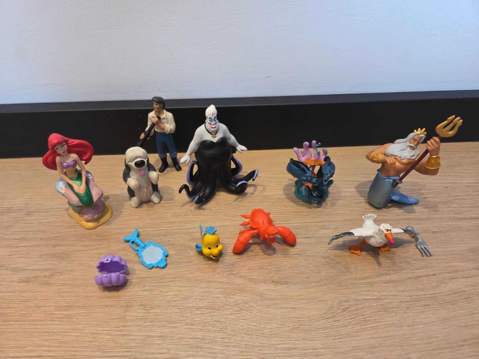 De kleine zeemeermin ARIEL poppetjes, Ophalen of Verzenden