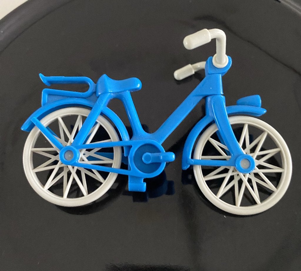 Playmobil fiets strijkplank stofzuiger, Ophalen of Verzenden, Zo goed als nieuw, Losse onderdelen, Overige typen