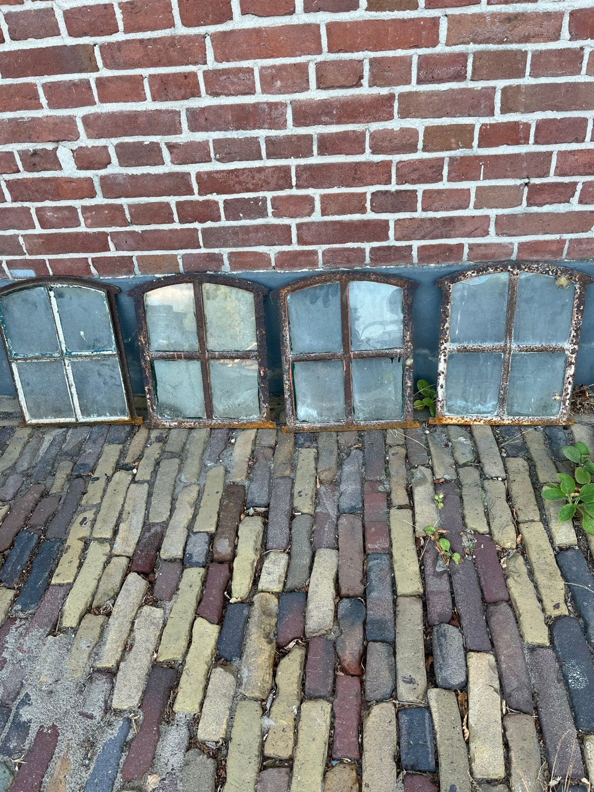 Oude stalramen in diverse soorten en maten, Doe-het-zelf en Verbouw, Glas en Ramen, Ophalen, Gebruikt, Gevelraam of Ruit, Minder dan 80 cm