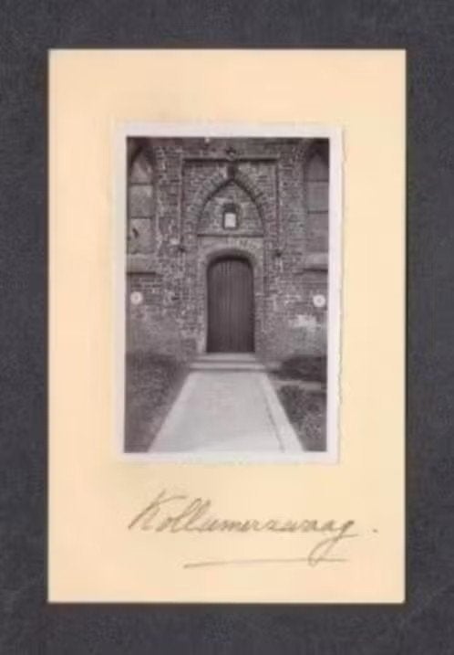 Foto Kollumerzwaag Kerk Jaren 30., Foto, Ophalen of Verzenden, Zo goed als nieuw, Gebouw