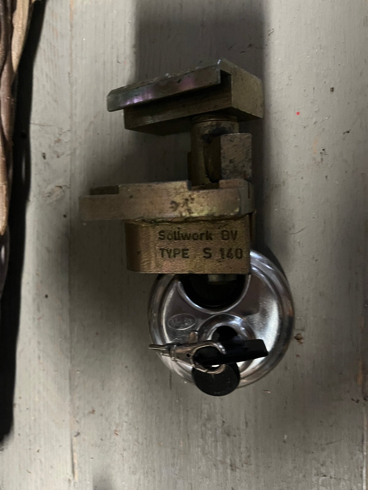 Sollwork S140 disselslot, Ophalen, Zo goed als nieuw