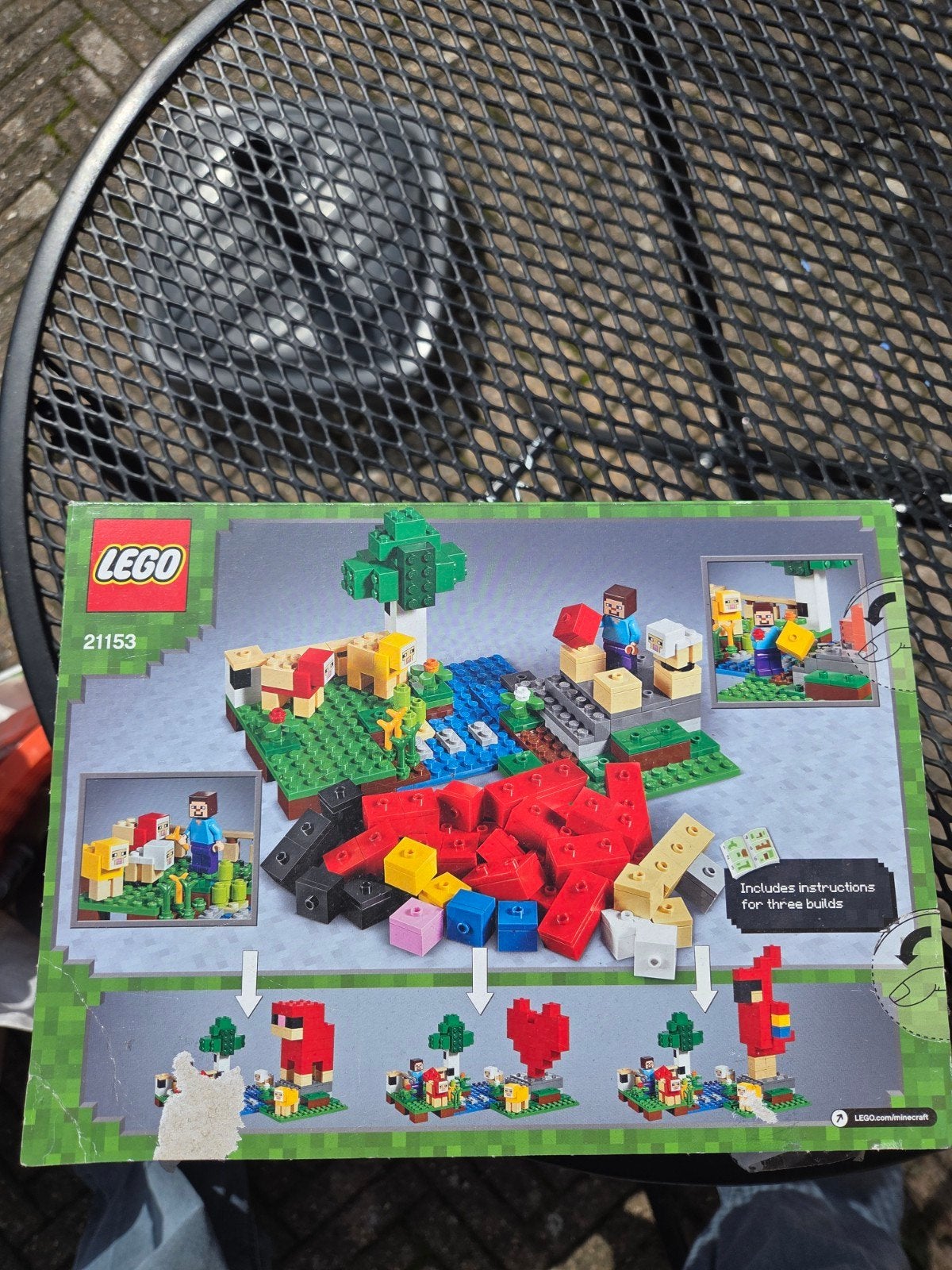 LEGO Minecraft 21153 De Wolboerderij - Complete set, Minecraft, Lego, Inclusief instructies, Ophalen of Verzenden