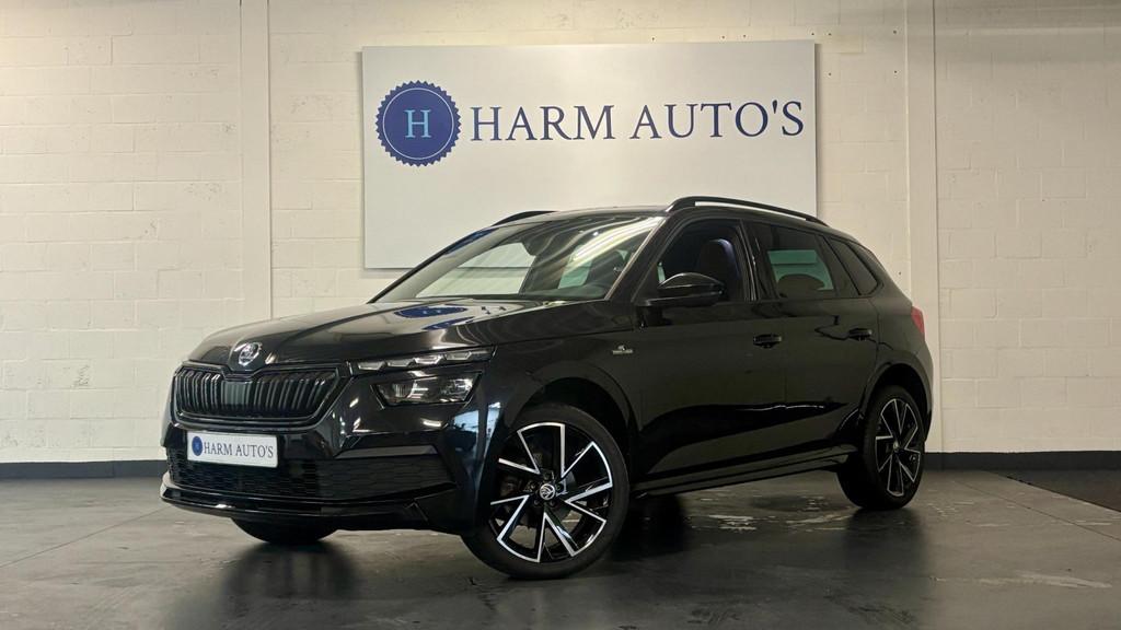 Skoda Kamiq 1.0 TSI Sport Monte Carlo Pano / Cruise / Carpla, Auto's, Voorwielaandrijving, 1131 kg, Gebruikt, Zwart