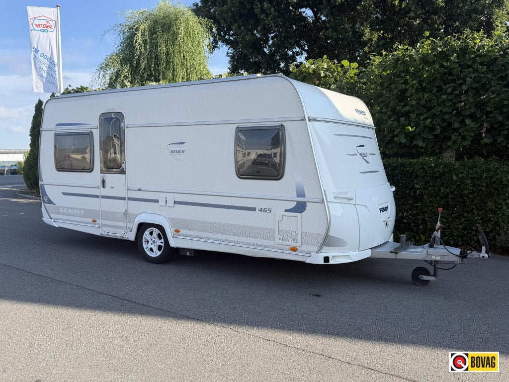 Fendt Bianco 465 SFB verkocht, Caravans en Kamperen, Rondzit, Schokbreker, Bedrijf, Overige typen