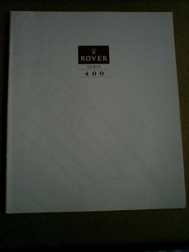 Rover 400 / 414 Si 16V / 416 GSi 16V [ 1991 ], Verzenden, Zo goed als nieuw, Overige merken