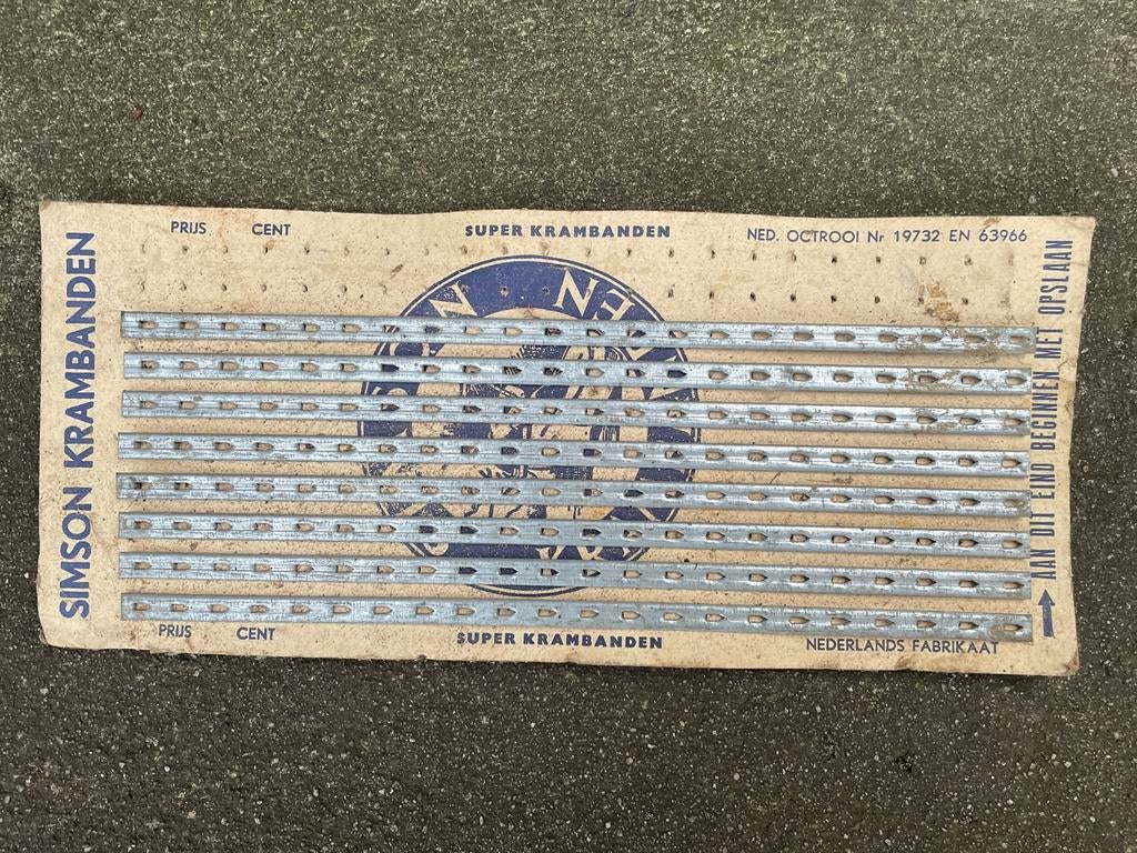 Vintage / Nostalgische Simson Krambanden, Verzamelen, Ophalen, Nieuw