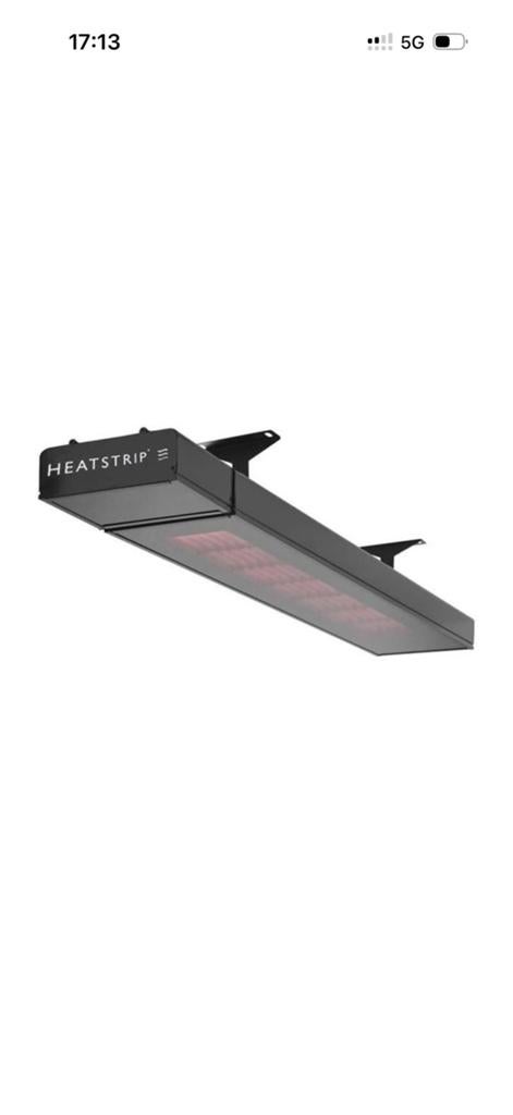 Heatstrip Enhance Terrasheater 3200W, Ophalen of Verzenden, Zo goed als nieuw, Minder dan 1 meter, Parasolvoet