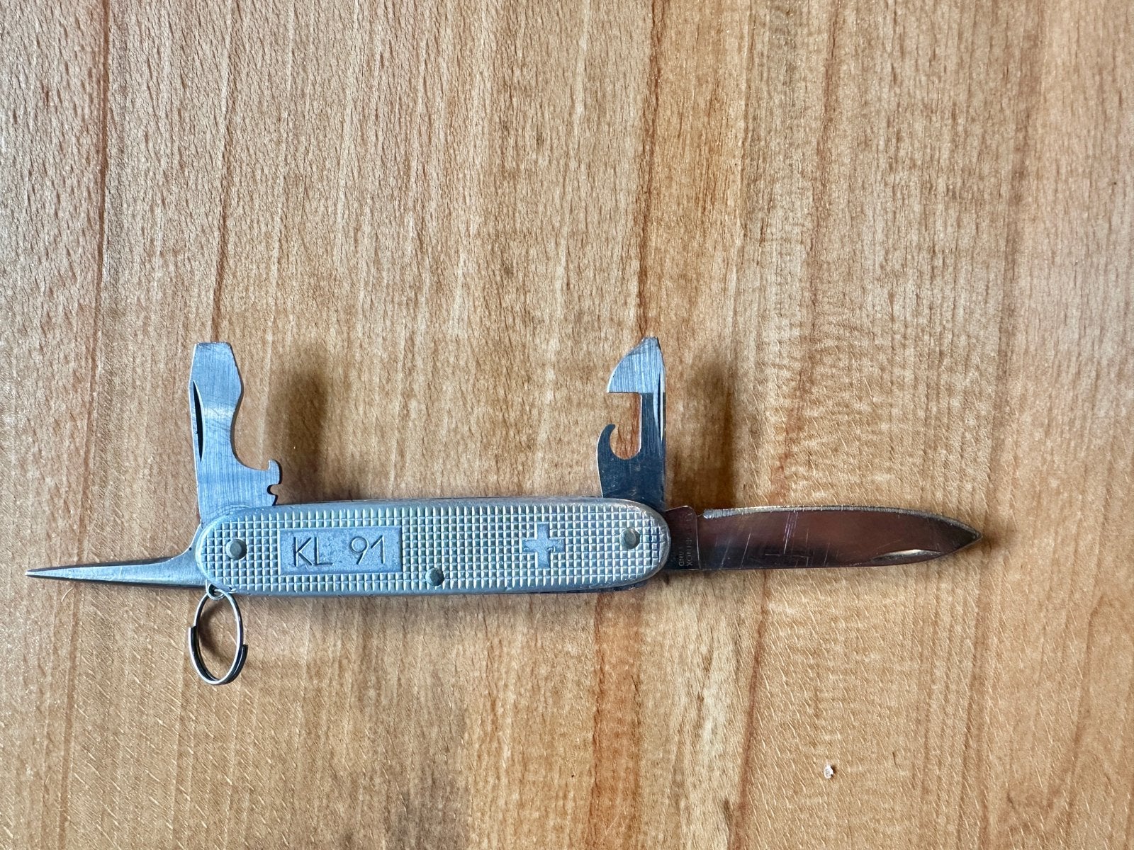 KL 91 victorinox leger zakmes, Ophalen of Verzenden, Landmacht, Nederland, Mes of Dolk