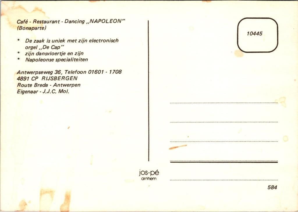 Groeten uit Rijsbergen (2x), Verzamelen, Verzenden, 1960 tot 1980, Ongelopen, Noord-Brabant