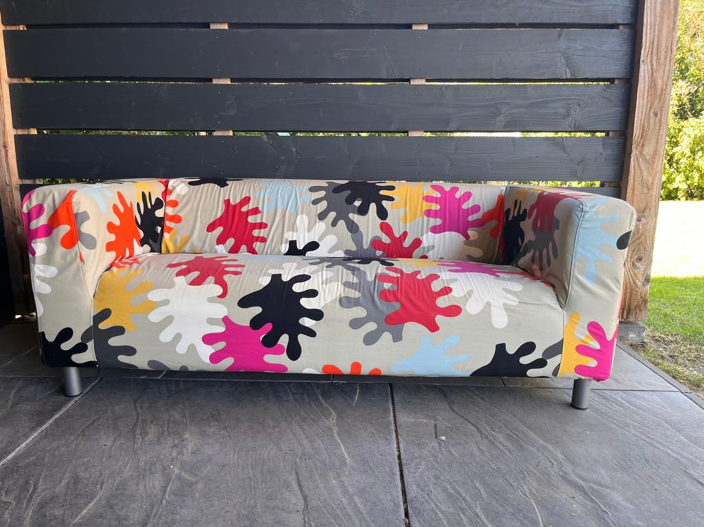 GRATIS af te halen - Ikea klippan bank, Ophalen, Gebruikt, 150 tot 200 cm, Tweepersoons