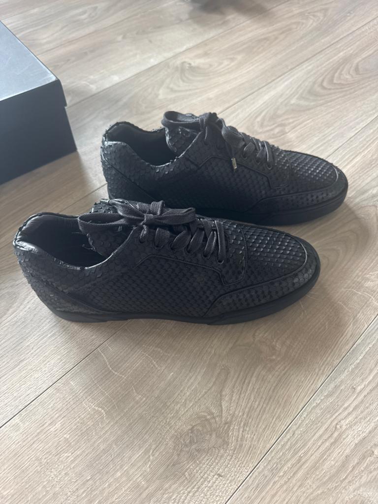 Benjamin Berner Zurich Zwarte Sneakers Maat 46, Ophalen of Verzenden, Zo goed als nieuw, Zwart, Sneakers of Gympen