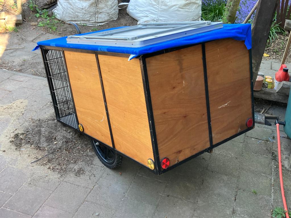fietskar, Ophalen, Gebruikt, Bagagekar