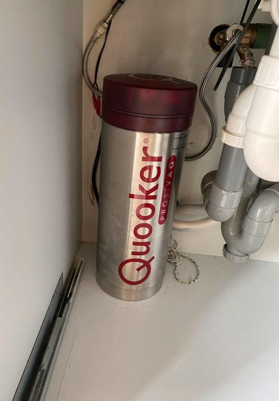 Quooker PRO3-VAQ boiler met kraan + inlaatcombinatie, Ophalen of Verzenden, Gebruikt
