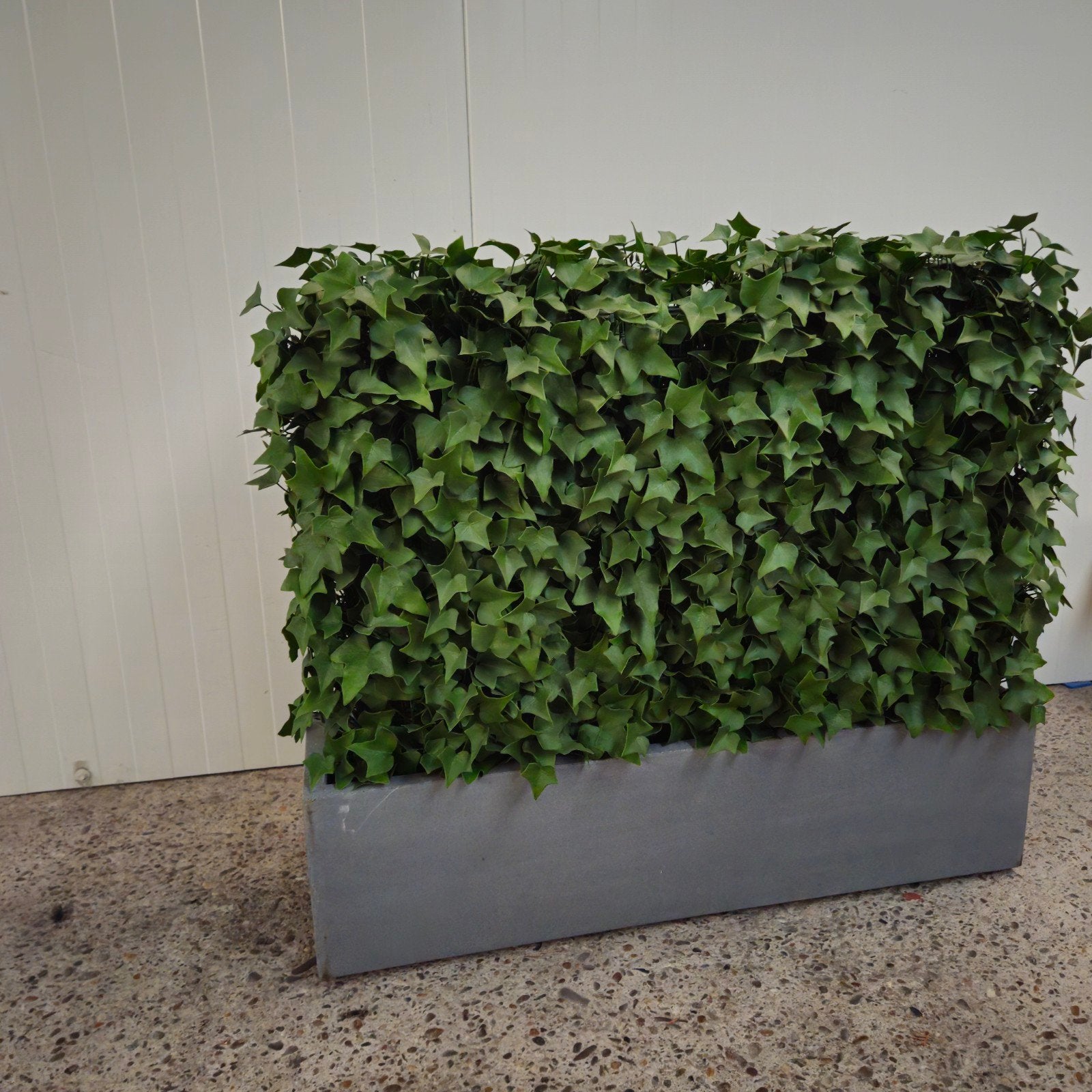 Planten bak met plant, Ophalen of Verzenden, Rond, Hout, Minder dan 30 cm