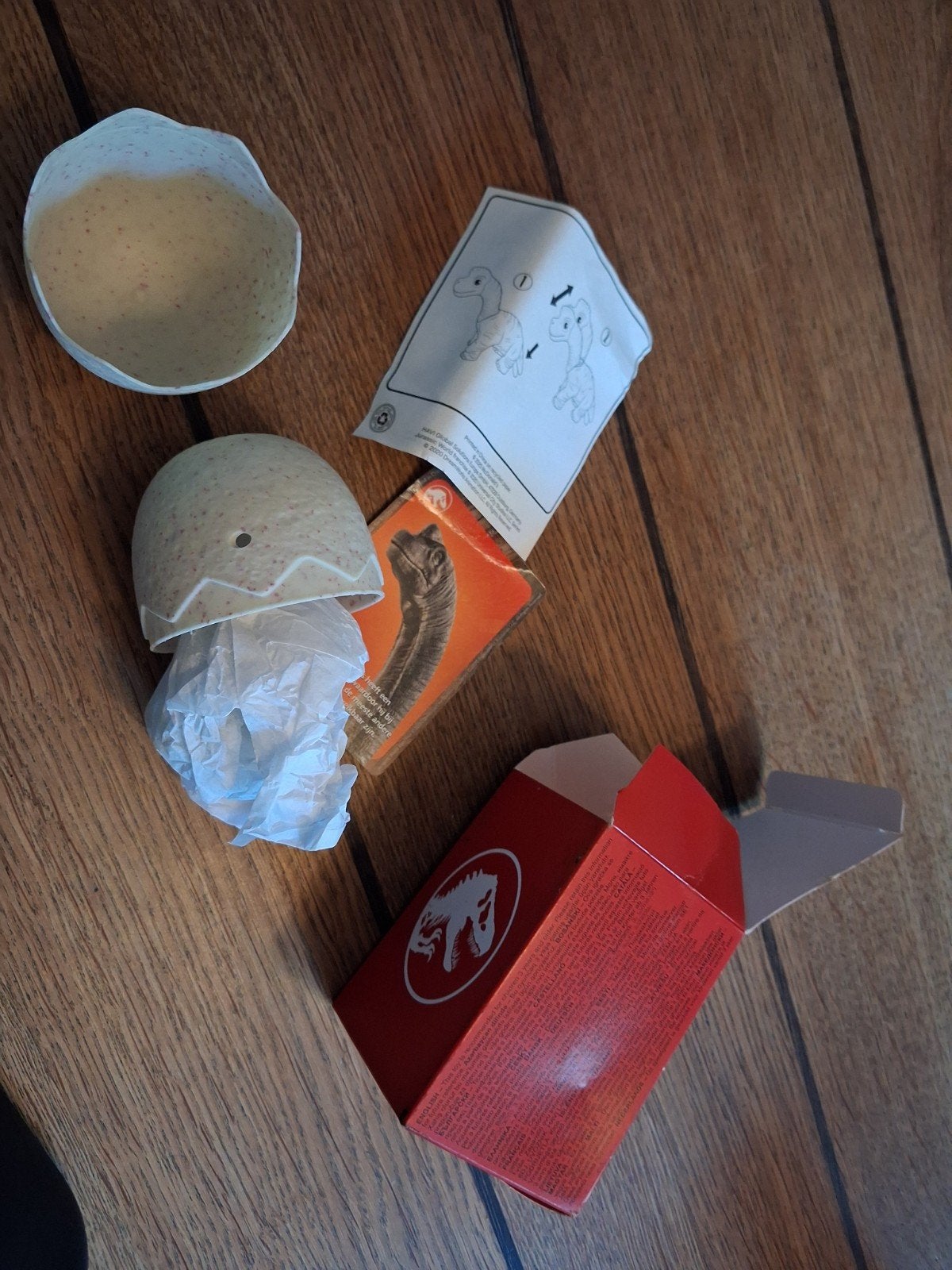 Dinosaurus ei Brachiosaurus Jurassic Park World McDonald's, Ophalen of Verzenden, Nieuw, Jongen of Meisje