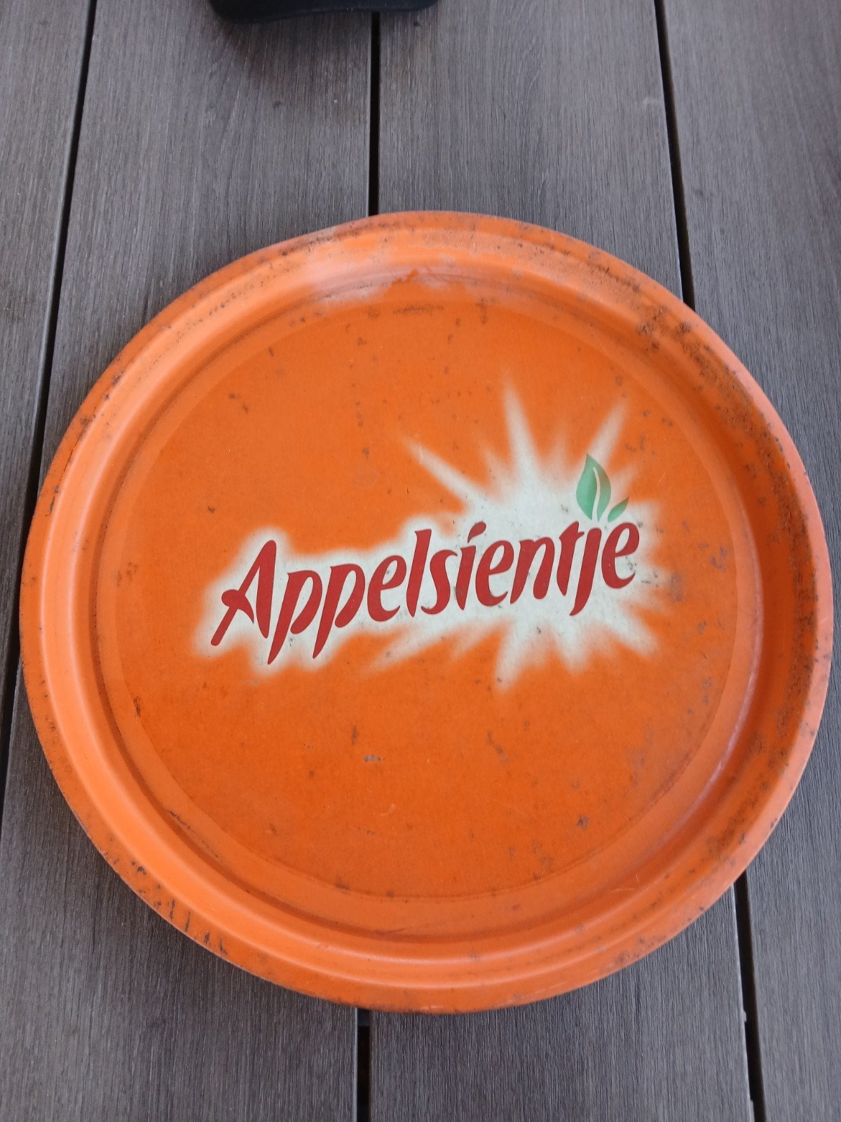 reclame dienblad appelsientje, Ophalen of Verzenden, Gebruikt, Overige typen