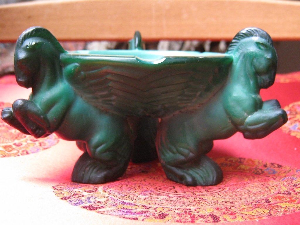 Art Deco asbak Ingrid collectie Tjecho-Slowakije 1934, Verzenden