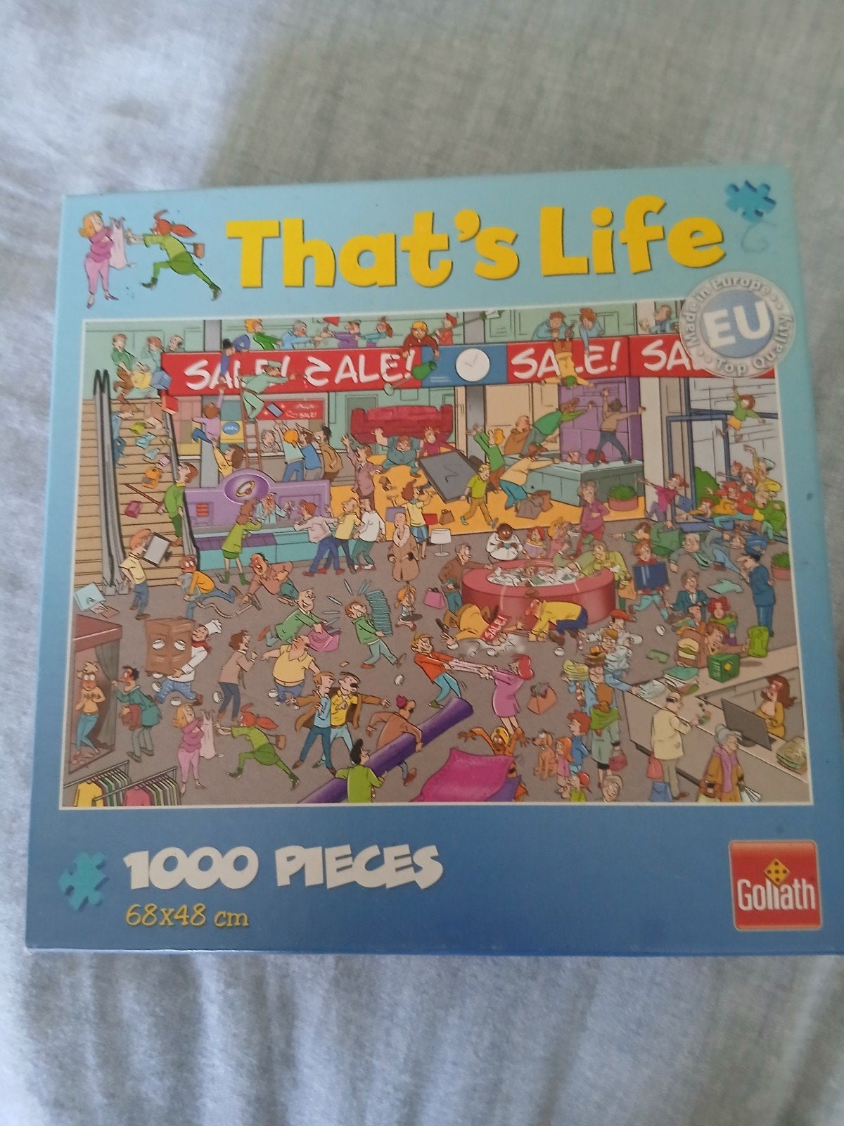 Goliath That's Life Legpuzzel 1000 Stukjes - Sale!, Ophalen of Verzenden, 500 t/m 1500 stukjes, Gebruikt, Legpuzzel