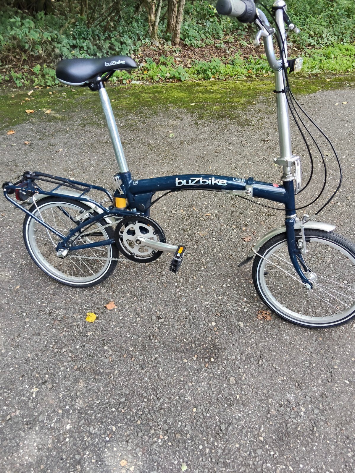 BUZBIKE. 16 INCH. 3 VERSNELLINGEN. GEHEEL OPVOUWBAAR, Fietsen en Brommers, Fietsen | Vouwfietsen, Velgrem, 16 tot 18 inch, Versnellingen