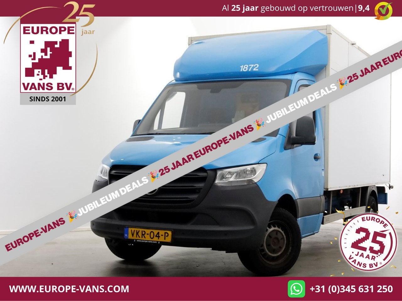 Mercedes-Benz Sprinter 311 CDI 115pk E6 RWD Bakwagen met ach, 13 km/l, Achterwielaandrijving, Gebruikt, Euro 6