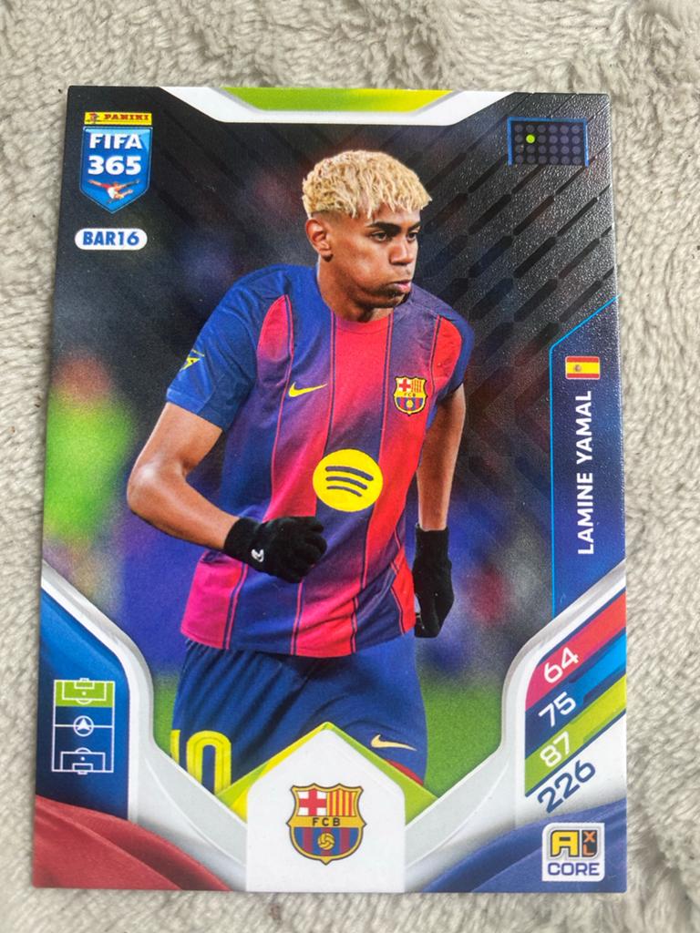 Panini FIFA 365 Lamine Yamal FC Barcelona Spelerskaart, Ophalen of Verzenden, Zo goed als nieuw