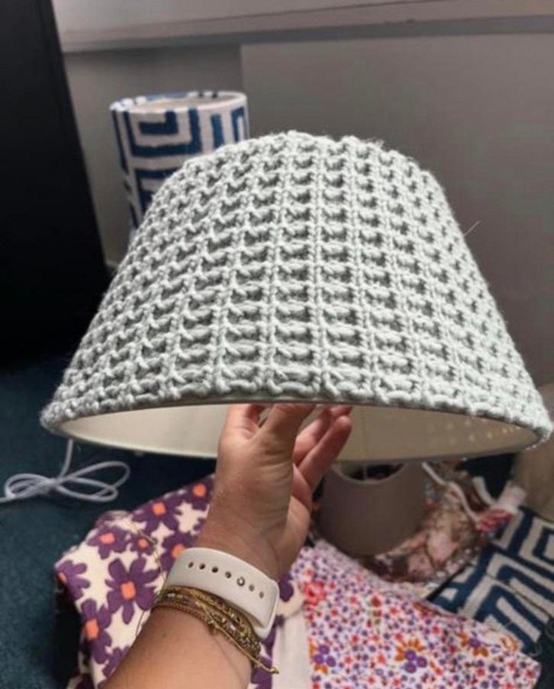 Unieke lampenkap met prachtig sfeerlicht NIEUW, Rond, Ophalen of Verzenden, Zo goed als nieuw, Minder dan 25 cm