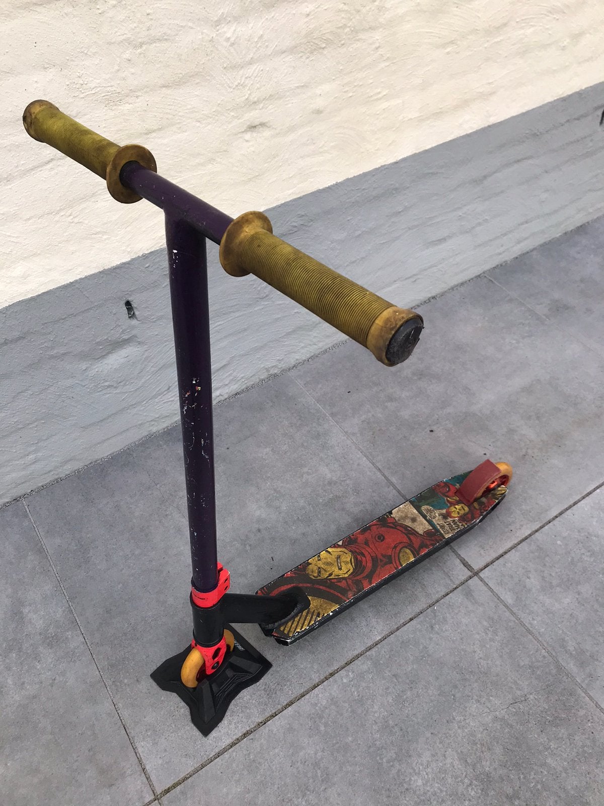 Nette stunt step, Ophalen of Verzenden, Zo goed als nieuw, Gewone step