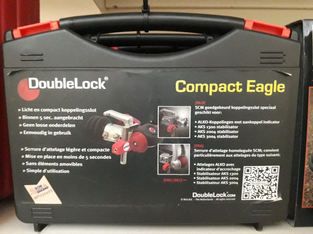 DoubleLock Compact Eagle disselslot voor Alko koppeling, Ophalen, Gebruikt