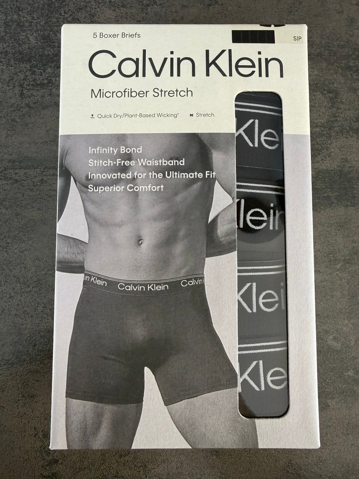 5-Pack Boxer Briefs - Flex Microfibre Stretch Size S, Kleding | Heren, Ophalen of Verzenden, Zwart, Boxer