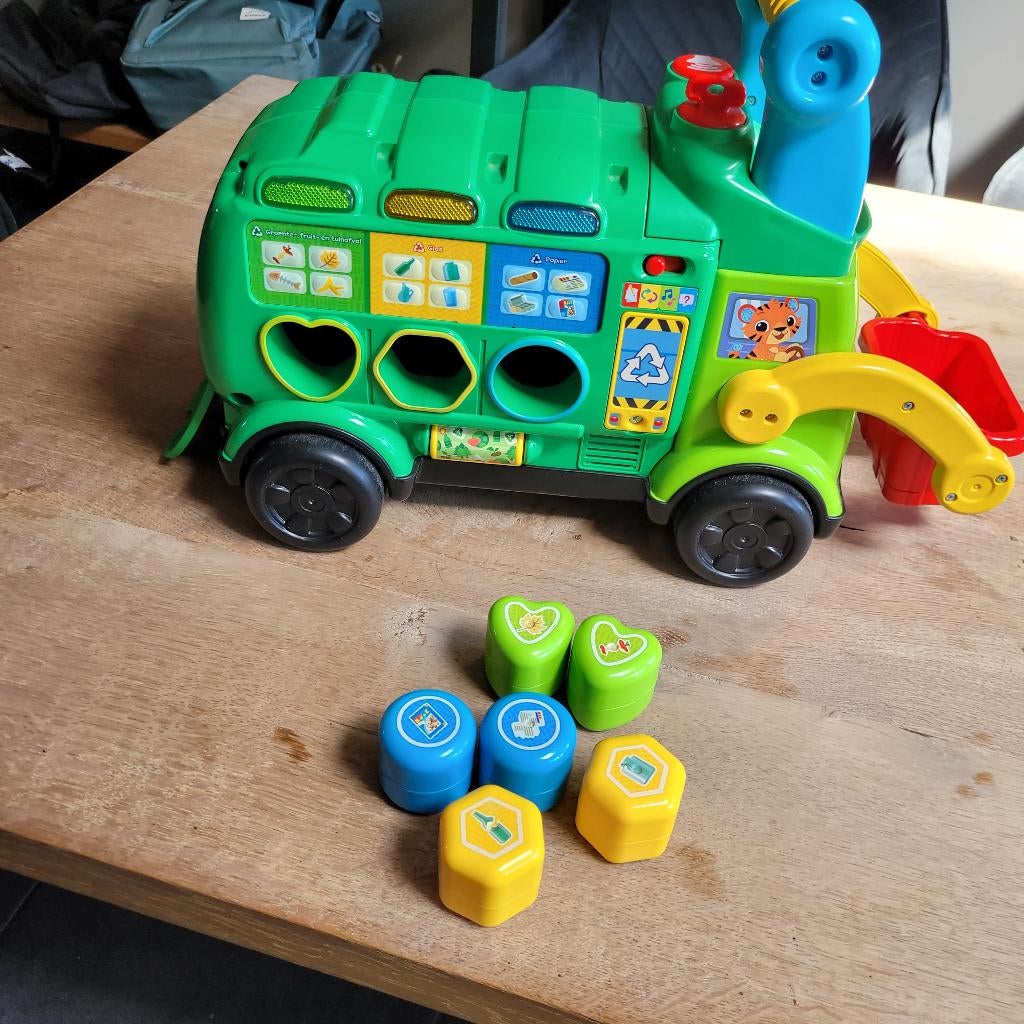 Vrachtwagen met figuren, Kinderen en Baby's, Ophalen of Verzenden, Gebruikt