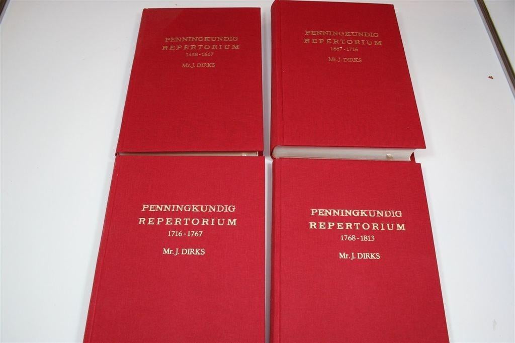 Penningkundig Repertorium — 4 Delen [Facsimile 1879-1882], Ophalen of Verzenden