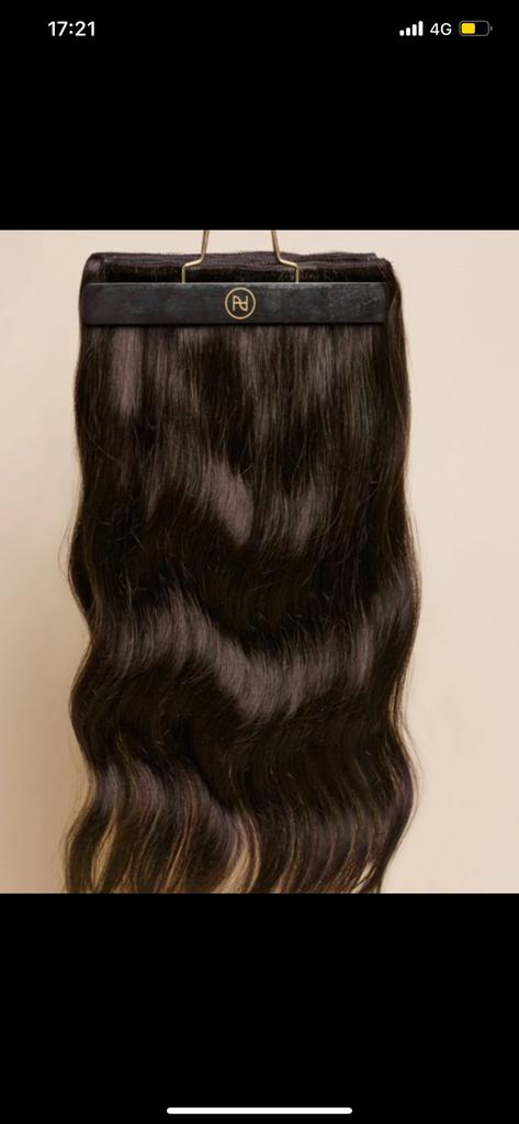 Haarextensions 4 clipins zascha/realhaironline, Verzenden, Gebruikt, Pruik of Haarverlenging