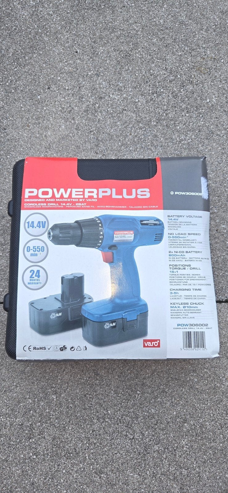 Accuboormachine Powerplus POW306002, Ophalen of Verzenden