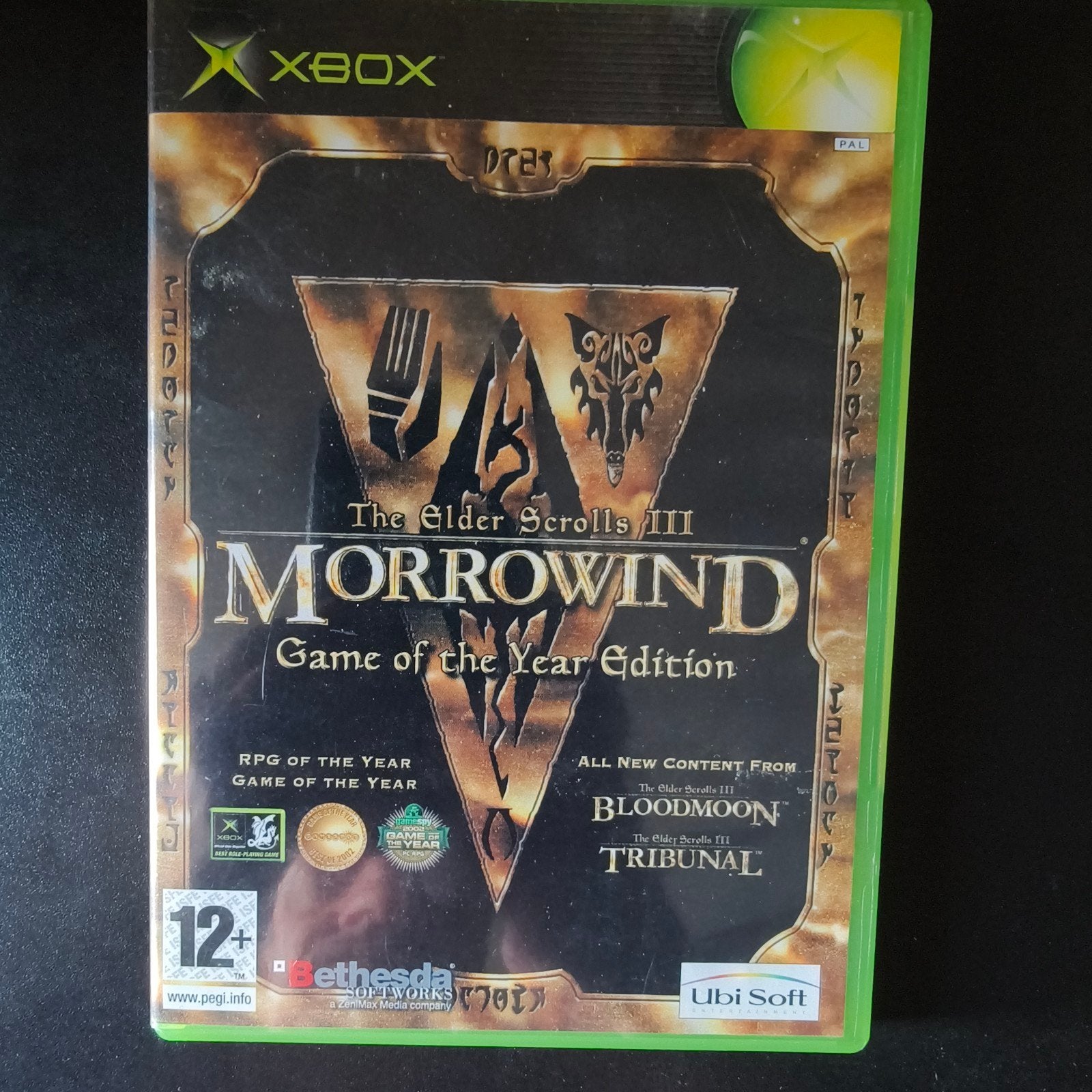 The Elder Scrolls III: Morrowind GOTY Xbox Original (PAL), Vanaf 18 jaar, 1 speler, Ophalen of Verzenden, Zo goed als nieuw