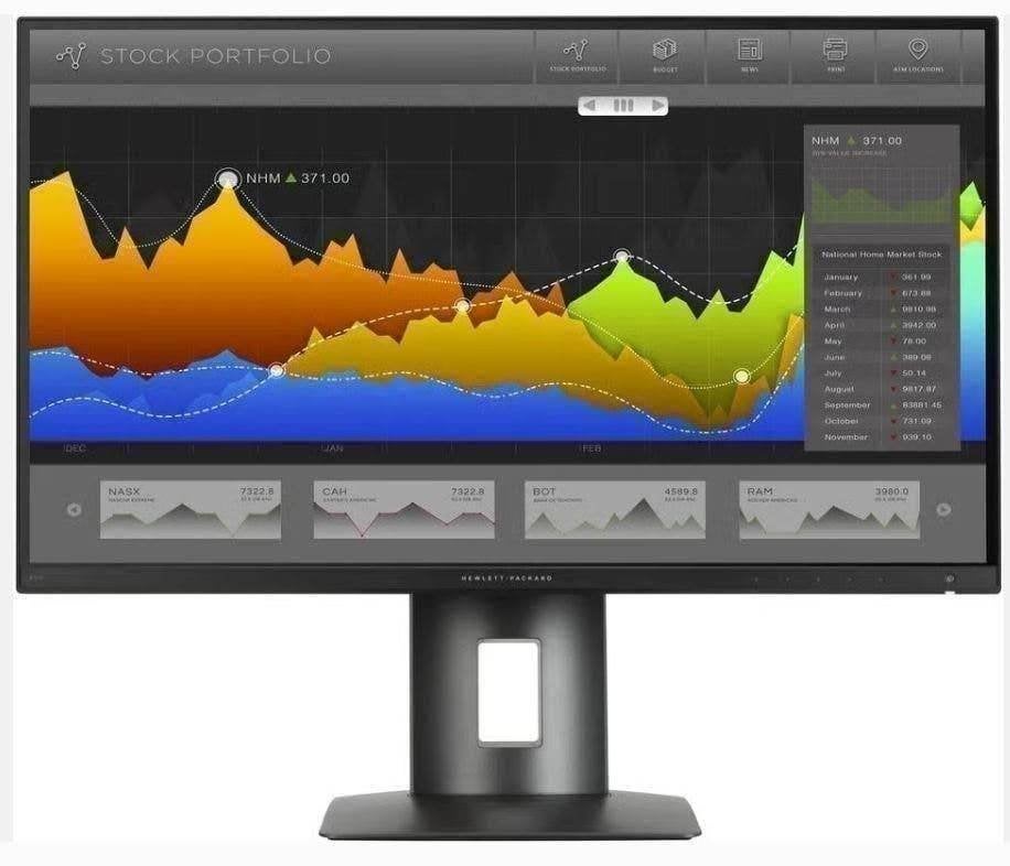 HP Z27n | 27" | 2560x1440 | LED | Zwart, Computers en Software, Monitoren, Nieuw, Ophalen of Verzenden, Quad HD (2K), LED