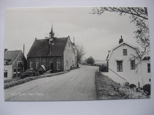 Q13 Hellouw - Hervormde kerk, Ophalen of Verzenden, 1960 tot 1980, Ongelopen, Gelderland