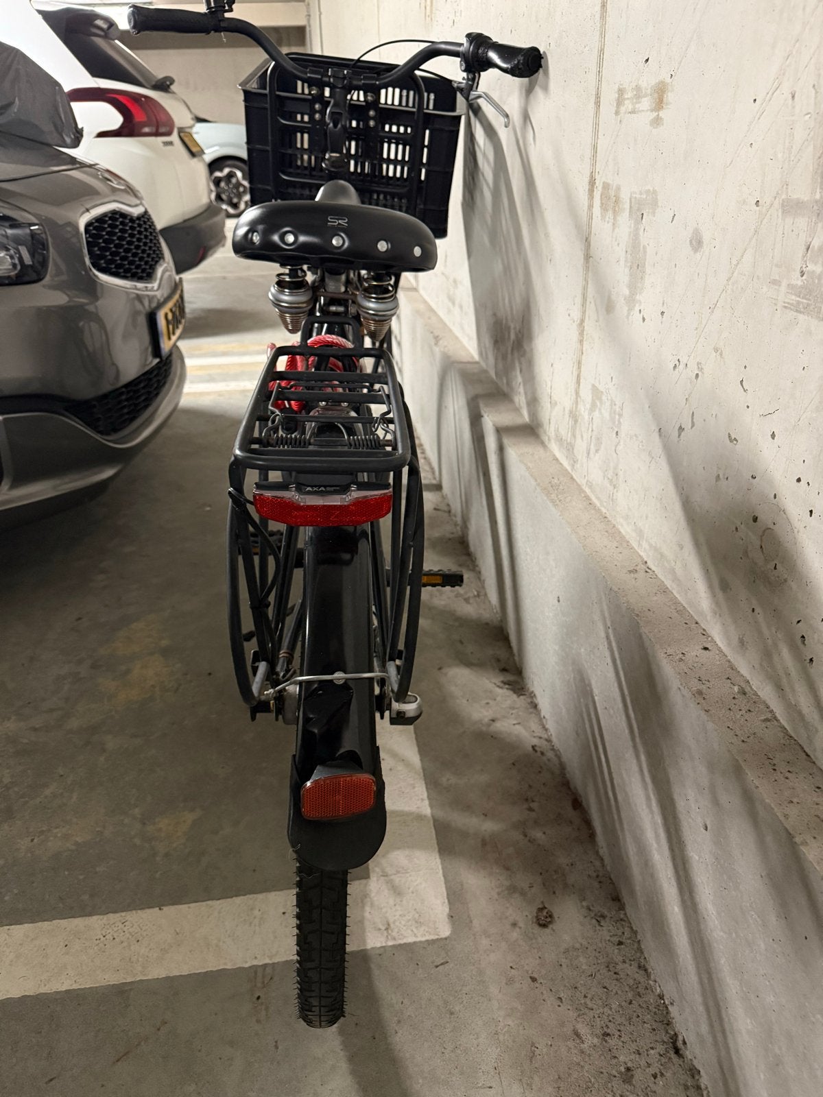 Prophete Damesfiets met lage instap en mand, Fietsen en Brommers, Trommelrem, Ophalen, Overige merken, 53 tot 56 cm