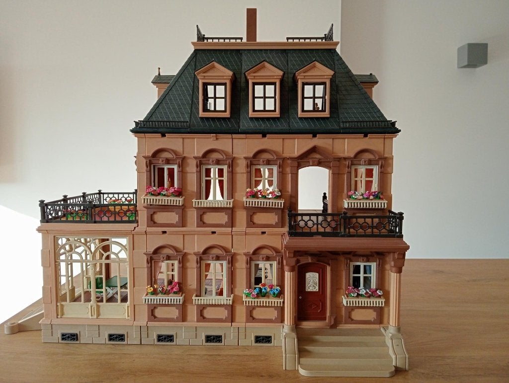 Playmobil Nostalgisch poppenhuis groot - 70890, Ophalen, Gebruikt, Complete set