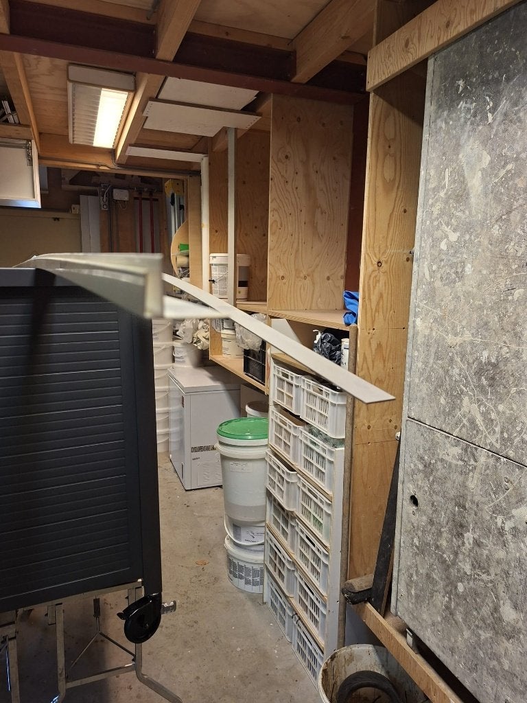 4 strips, bv voor bevestiging achterwand in kast, Doe-het-zelf en Verbouw, Platen en Panelen, Ophalen, Nieuw, Overige materialen