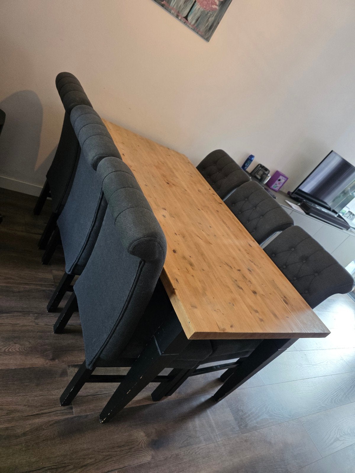 Eethoek, Ophalen, Gebruikt, 4 tot 6 stoelen