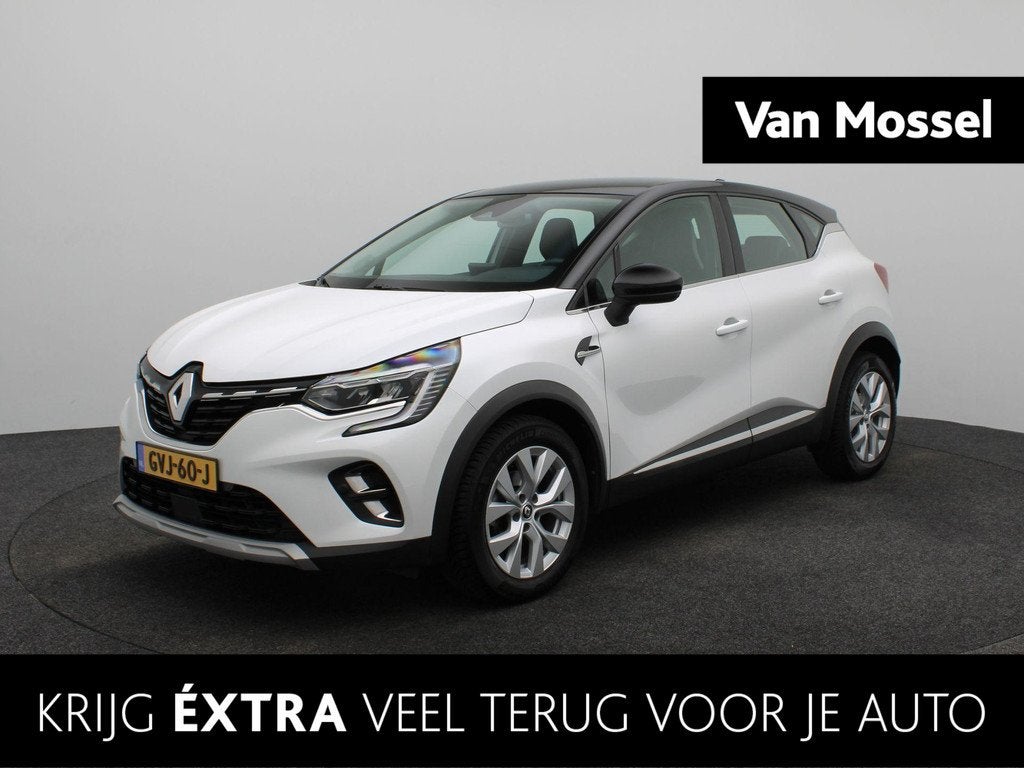 Renault Captur 1.3 TCe 140 R.S. Line Automaat | Apple Carpla, Auto's, Renault, 12 maanden, Gebruikt, 4 cilinders, Leder en Stof