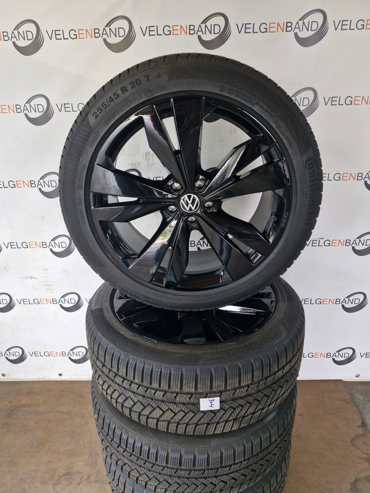 Winterset VW ID4 ID5 Breedset 235 50 20 255 45 20 LOEN, Auto-onderdelen, Banden en Velgen, Ophalen, Gebruikt, ., Banden en Velgen