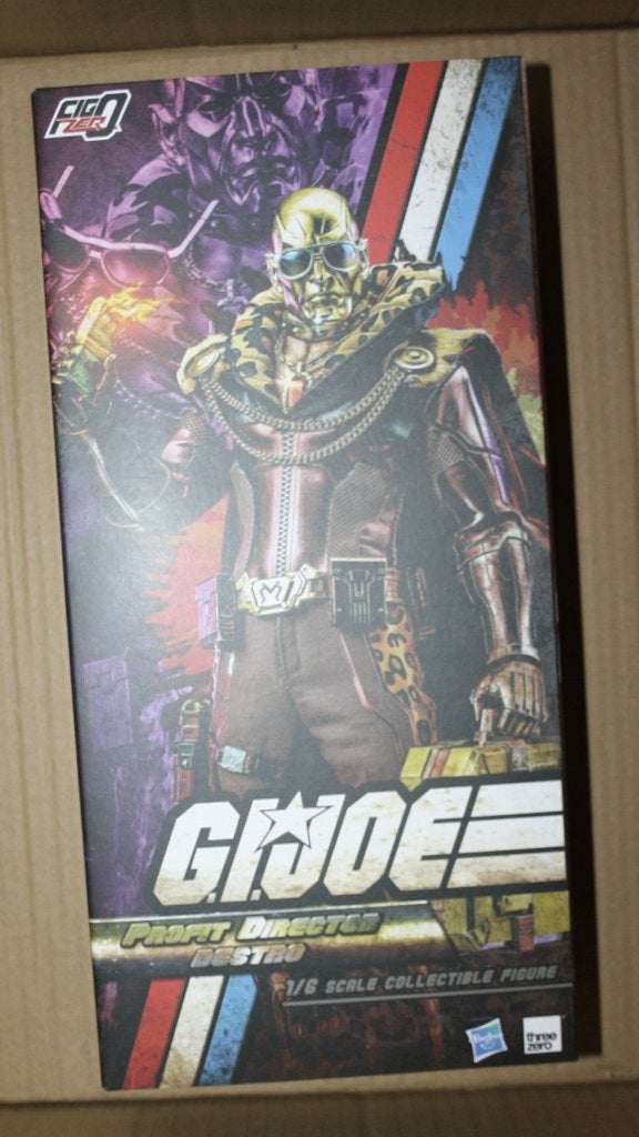 Threezero G.I. Joe Figzero Destro Profit Director, Ophalen of Verzenden, Nieuw