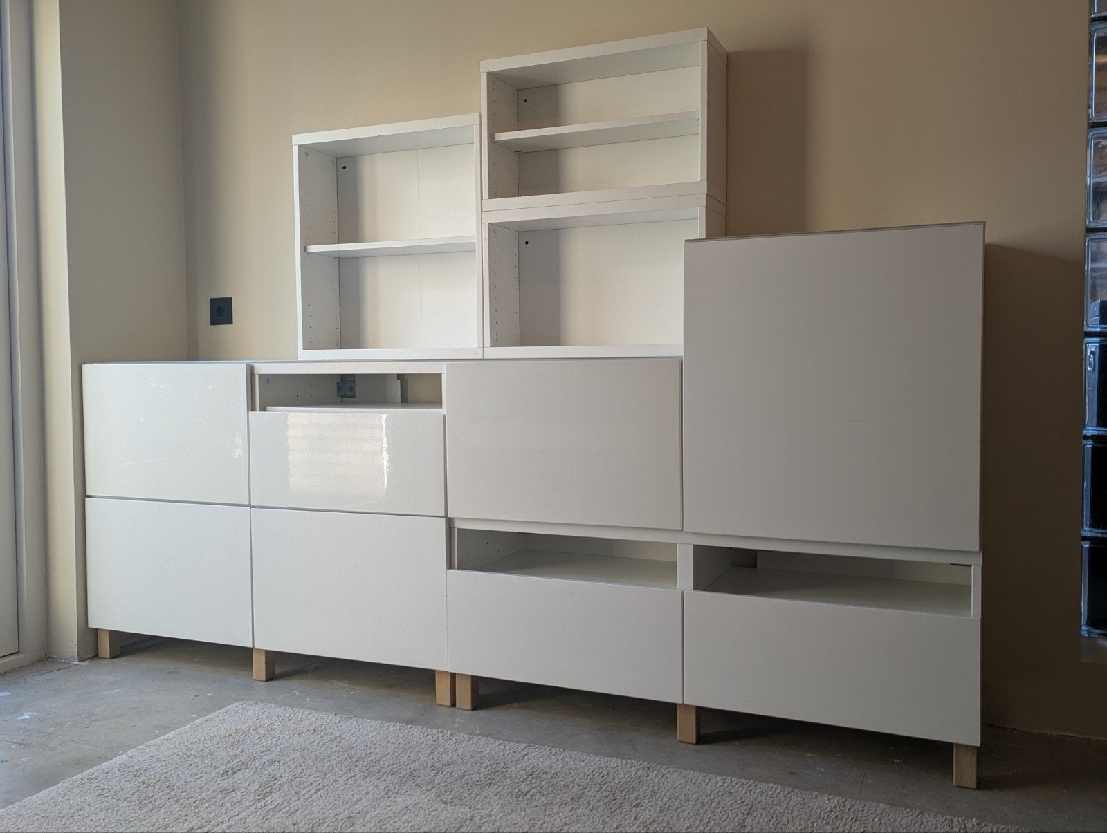 IKEA besta wandkast, Ophalen, Gebruikt, Met deur(en), 300 cm of meer