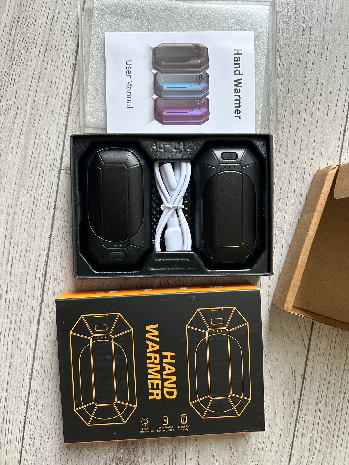 Brand new hand warmer, Ophalen, Nieuw
