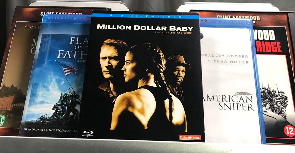 [BLU-RAY + DVD] Clint Eastwood 5, Vanaf 16 jaar, Ophalen of Verzenden, Zo goed als nieuw, Actie en Avontuur