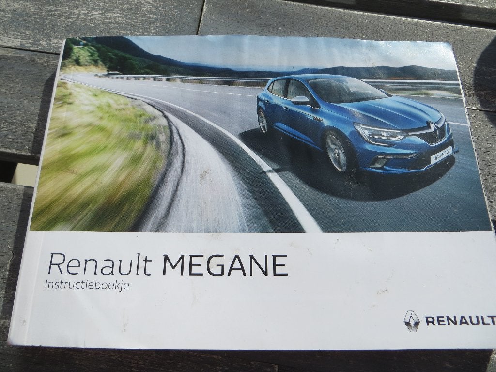 Instructieboek Renault Megane 2018, blanco serviceboekje, Auto diversen, Handleidingen en Instructieboekjes, Ophalen of Verzenden