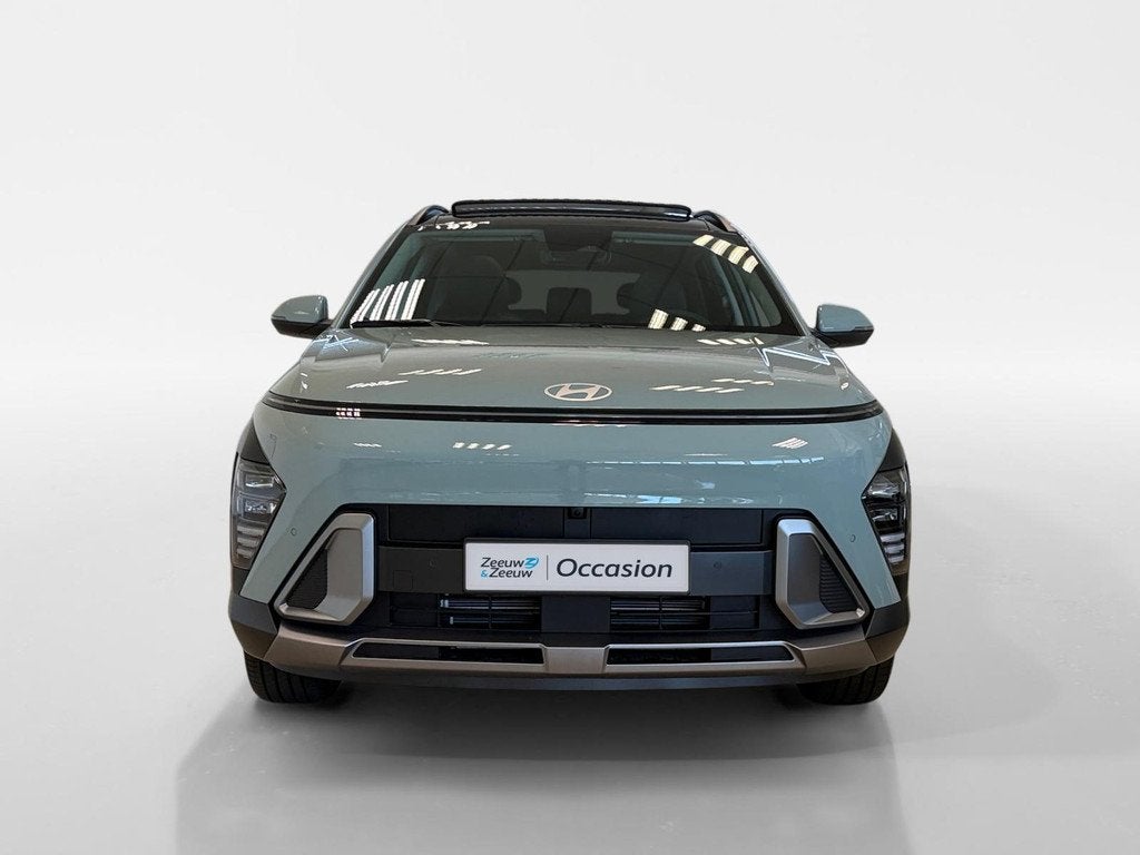 Hyundai Kona 1.6 HYBRID | PREMIUM SKY | OPEN DAK | MIRAGE GR, Auto's, Hyundai, 12 maanden, 137 pk, Euro 6, 1110 kg